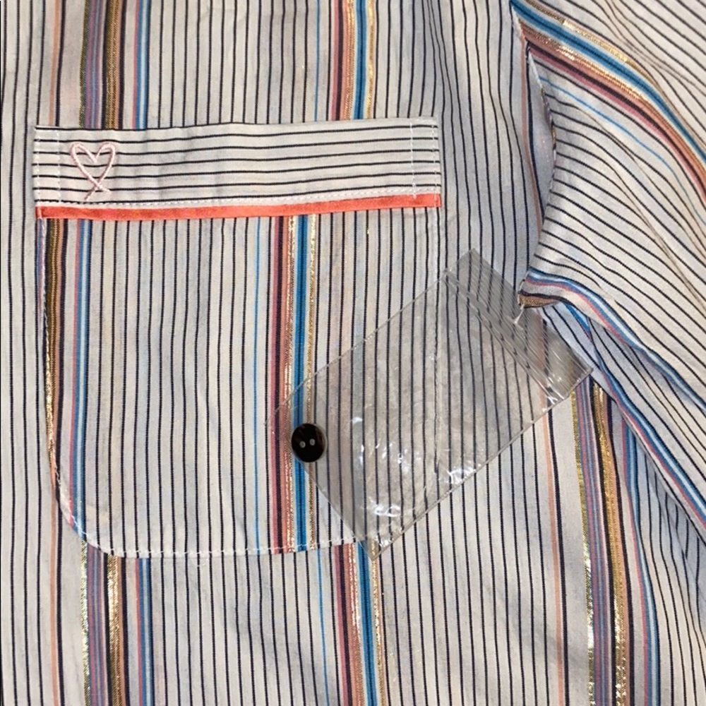 NWT VICTORIA’S SECRET button down night shirt /top - Picture 4 of 7